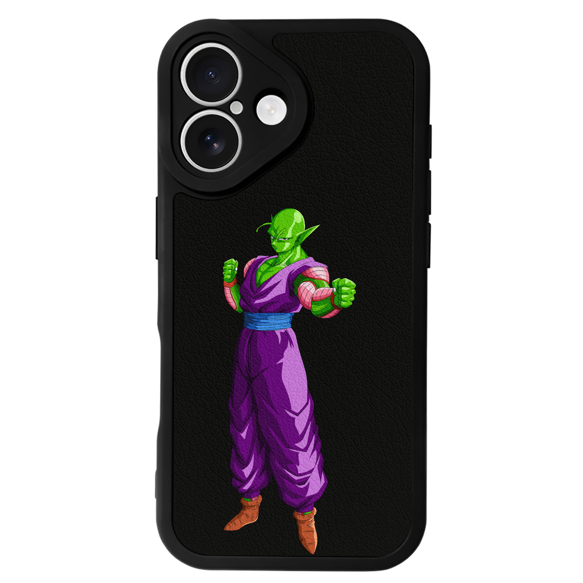 （画像用） ドラゴンボール ピッコロ DRAGON BALL Piccolo 【iPhone 16シリーズ対応】シリコンスマホケース（レザー調） 材質：シリコン
